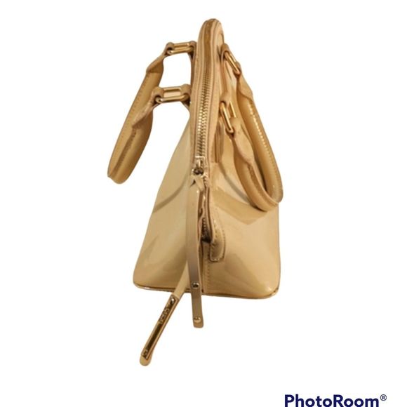 Tan BCBG Vinyl Handbag - Picture 2 of 4